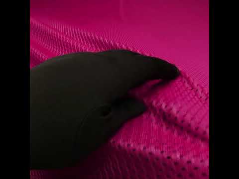 Polyester Athletic Mesh - Fuchsia - Heracles Collection - Image 5 of 5