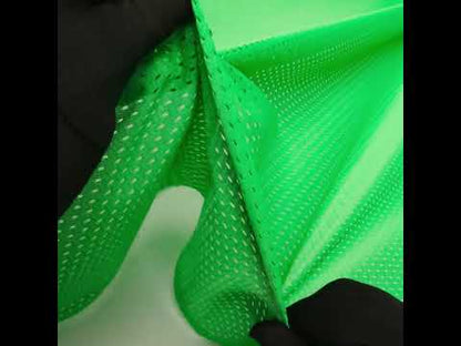 Polyester Athletic Mesh - Kelly Green - Heracles Collection