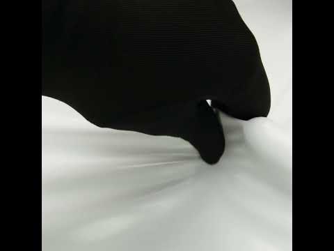 Knit Faux Leather with PET Anodized Aluminum Film - White - Elizabeth Collection - Image 5 of 5