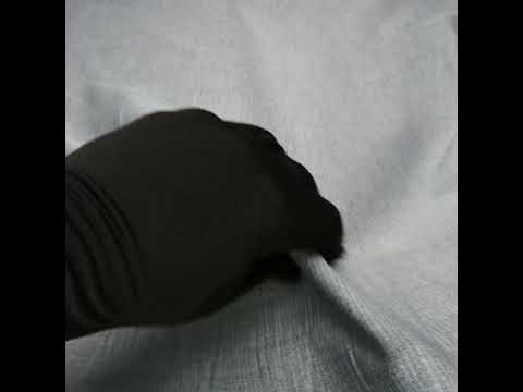 Rag & Bone Heathered Gray and White Lightweight Cotton Double Cloth - Image 5 of 5