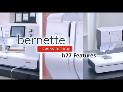 bernette 77 - Computerized Sewing Machine with 500 Stitches for Sewing and Quilting