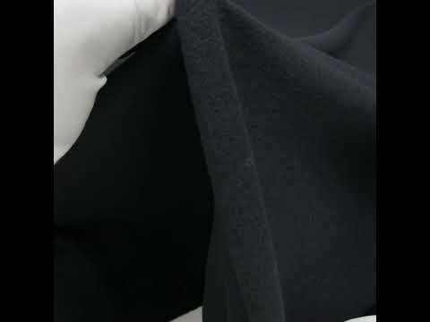 Wool and Cashmere Coating Made in Italy - Navy - Alberini Collection - Image 6 of 7