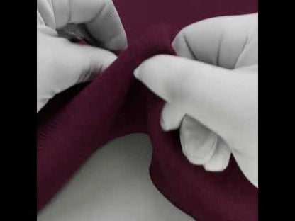 Balenciaga Italian Wine Red Brushed Blended Camel Hair Twill Coating