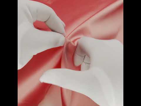 Polyester Taffeta - Plain Dyed Coral Almond Pink - Bellamy Collection - Image 5 of 5