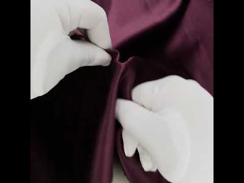 Premium Polyester Satin - Eggplant - Gavia Collection by Mood - Image 7 of 8