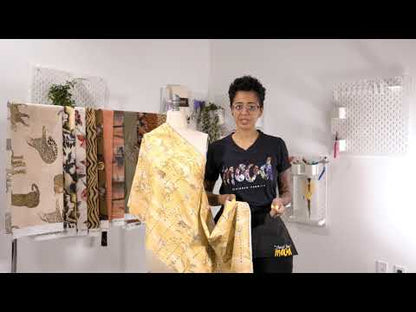 Cotton Voile - Watercolor Trees - Spectral Canopy Print - Mood Exclusive Rio Collection