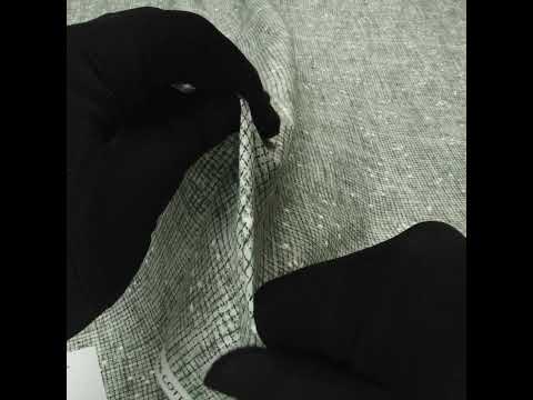 Printed Quilting Cotton by Ghazal Razavi for FIGO Studio - Sage Checks and Stars - Stash Collection - Image 6 of 6