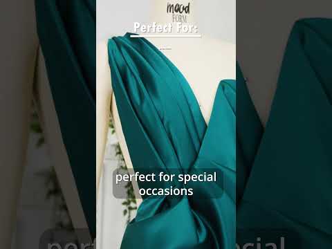 Premium Polyester Satin - Baby Blue - Gavia Collection by Mood - Image 7 of 7