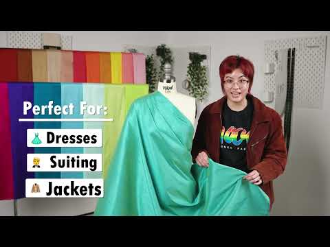 Polyester Shantung - Baby Blue - Eirian Collection - Image 6 of 6