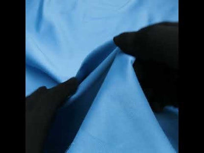 Stretch Cotton Sateen - Blue - Mood Exclusive Carlos Collection
