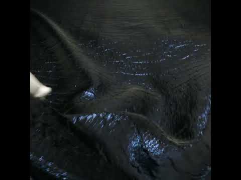 Metallic Brocade - Navy Blue Subtle Wrinkles - Kylie Collection - Image 6 of 7