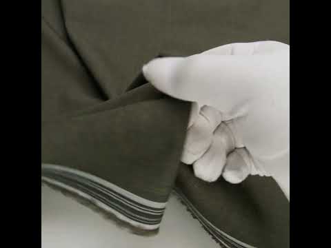 Italian Army Green Heathered Stretch Suiting - Image 5 of 5