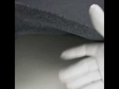 Dark Heathered Gray Stretch Cotton and Modal 2x2 Rib Knit