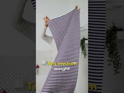 Medium Weight Linen Woven - Coral Stripes - Lydia Collection - Image 6 of 6