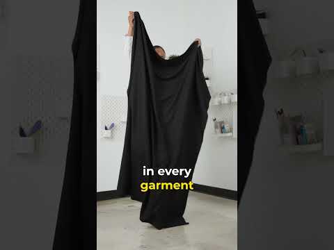 Single Wool Crepe - Black - Premium Collection - Image 6 of 6