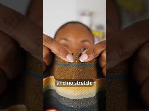 Arizona Red, Yellow Ochre and Turquoise Gradient Stripes Cotton Twill - Image 5 of 5