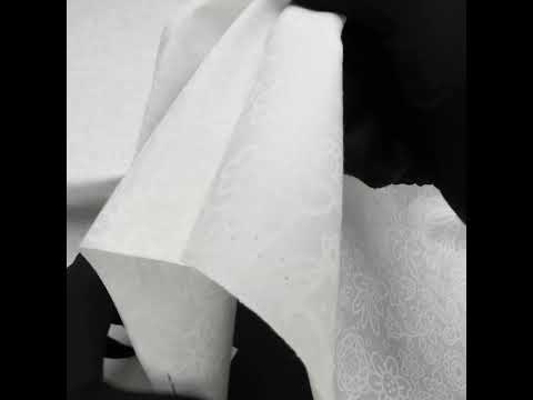Printed Quilting Cotton by Patrick Lose for Northcott - White on White Groovy Garden Floral - Basically Black & White Collection - Image 6 of 6