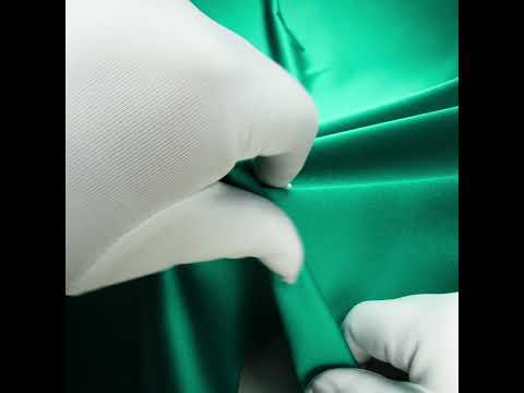 Polyester Satin - Crepe Teal - Reverie Collection - Image 6 of 6