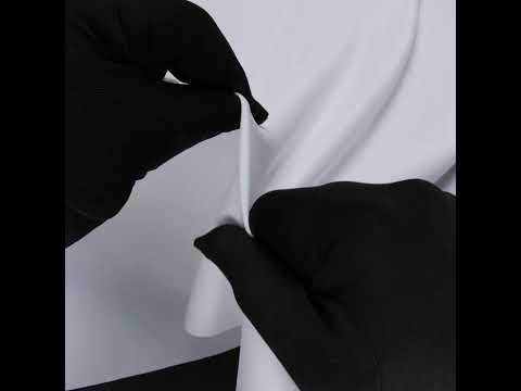 Max-Dri Performance Spandex, Wicking and Anti-Microbial - White - Image 5 of 5
