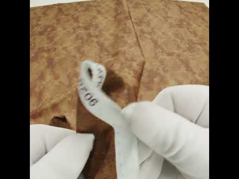 Printed Quilting Cotton by Deborah Edwards Northcott Studio - Chocolate Fresco Texture - Toscana Collection - Image 6 of 6