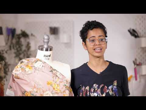 Cotton Voile - Pink and Orange Zig Zags - Festa di Apollo Print - Mood Exclusive Viso Collection - Image 5 of 5