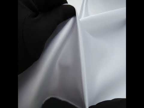 Polyester Satin - White - Anas Collection by Mood - Image 7 of 8