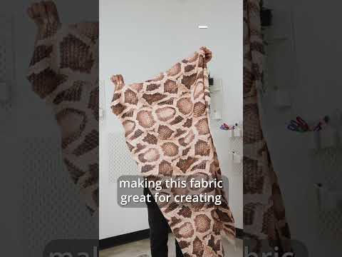 Linen and Rayon Woven - Black and Beige Leopard - Shade of the Acacia Print - Mood Exclusive Kilimanjaro Collection - Image 6 of 6
