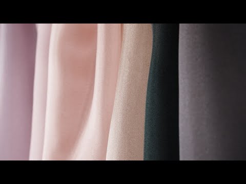 Polyester Twill Organdy - Shimmering Off White - Quinn Collection - Image 6 of 6