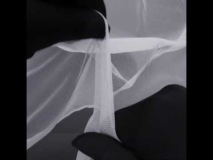 Soft Nylon Tulle - Bright White - Leonardo Collection