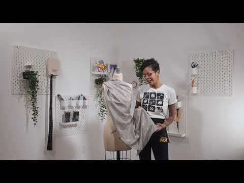 Two-Tone Galaxy Lame - White - Andromeda Collection - Image 5 of 5