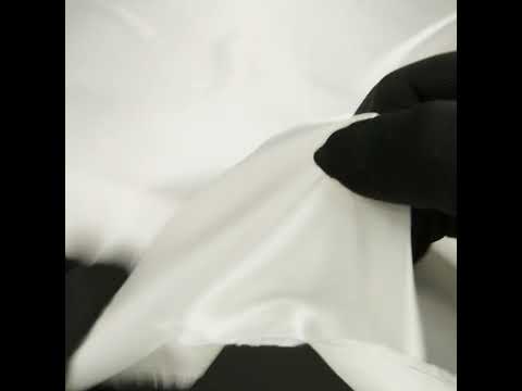 Twill Bemberg Lining - Marshmallow - Lustro Collection - Image 5 of 5