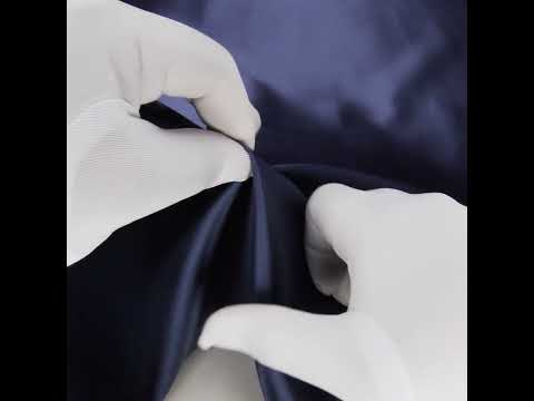 Acetate Twill Lining - Blue Sea - Granada Collection - Image 5 of 5