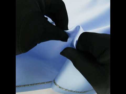 Egyptian Cotton Shirting - French Blue - Giza Collection - Image 6 of 6