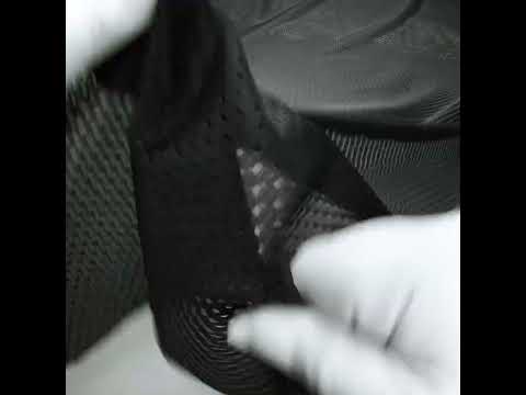 Polyester Athletic Mesh - Black - Heracles Collection - Image 5 of 5