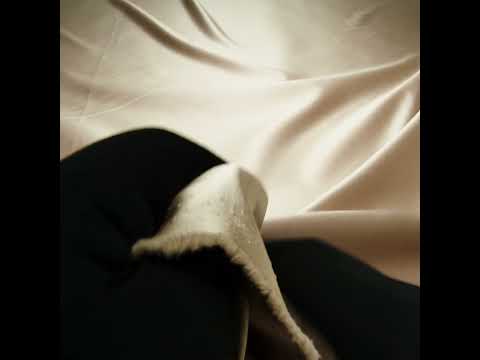 Polyester Satin - Cafe Mocha - Reverie Collection - Image 6 of 6