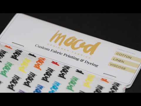 Fabric Swatch Booklet for Custom Printing - Cotton, Linen, Viscose - Image 4 of 4