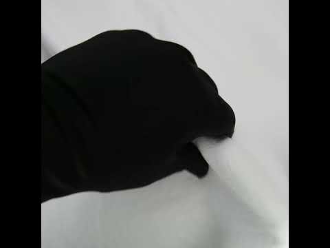 Cotton Fleece Backed Jersey - White - Leida Collection - Image 5 of 5