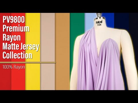 Rayon Matte Jersey - Off-White - Premium Collection - Image 6 of 6