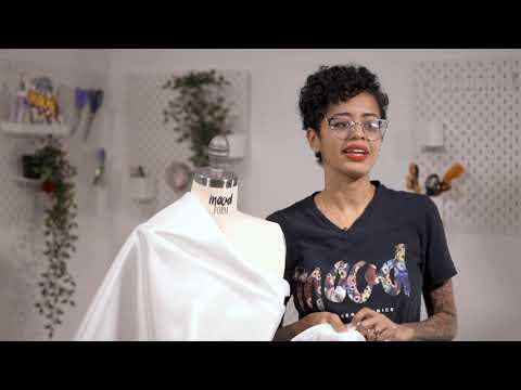 Flame Retardant Polyester Woven - White - Image 5 of 5