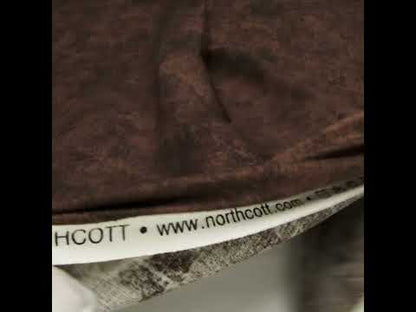 Printed Quilting Cotton by Northcott - Coffee Bean Painterly Texture - Canvas Collection