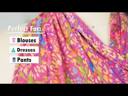 Sustainable Viscose Crepe - Summer Green - Mood Exclusive Arlo Collection