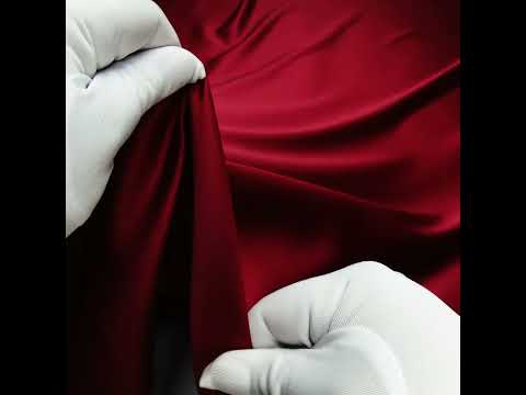 Polyester Satin - Bordeaux - Reverie Collection - Image 6 of 6
