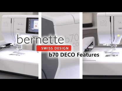 bernette 70 DECO - Computerized Embroidery Machine with Touchscreen