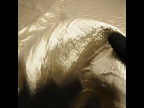 Metallic Brocade - Gold Subtle Wrinkles - Kylie Collection - Image 6 of 7