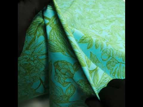Printed Quilting Cotton by Anna Maria Textiles for Northcott - Jade Peony Floral - Indelible Collection - Image 6 of 6