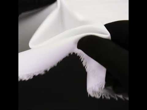 Calendered Organic Cotton Oxford - White - Chesterton Collection - Image 5 of 6