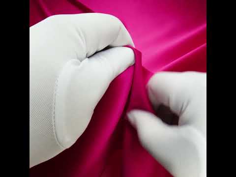 Polyester Satin - Cerise - Reverie Collection - Image 6 of 6