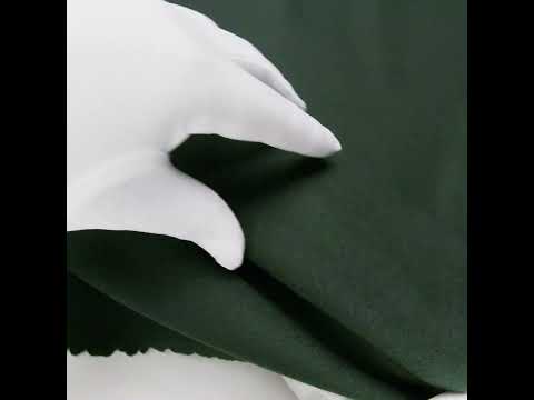 Wool and Cashmere Coating Made in Italy - Forest Green - Alberini Collection - Image 6 of 6