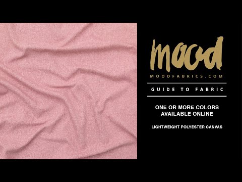 Cosme Mauve Lightweight Polyester Canvas - Image 5 of 5