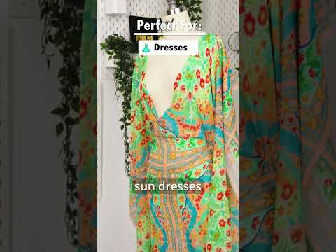 Viscose Georgette Panel - Orange and Purple Floral - Mood Exclusive Creamsicle Carnations Print - Image 6 of 6